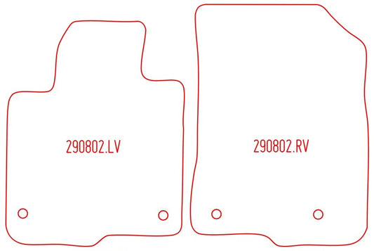 Automatten Honda ZR-V (2024-Heden)