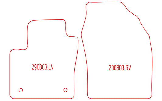 Automatten Toyota C-HR (2024-Heden)