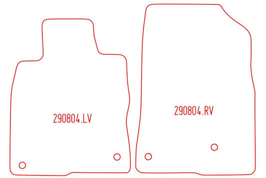 Automatten Honda Civic (hybrid) (2021-Heden)