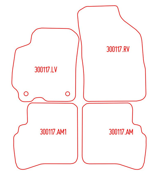 Automatten Hyundai Atos (2003-2008)