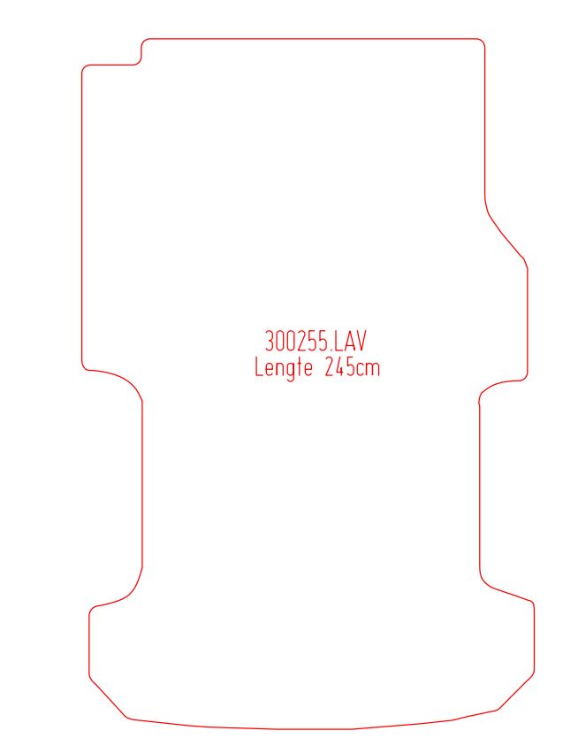 Laadvloermat Hyundai H200 (1997-2007)