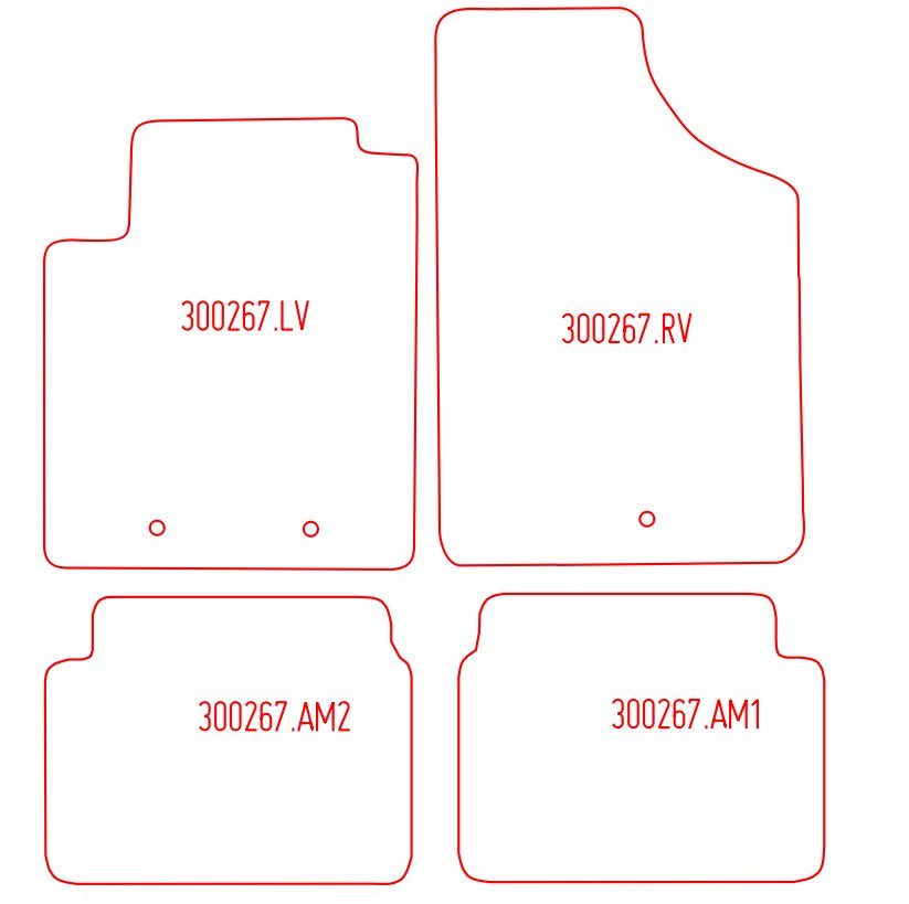 Automatten Hyundai i10 (2008-2013)