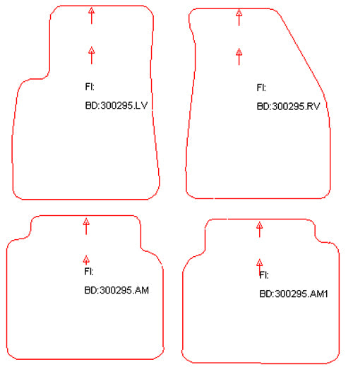 Automatten Hyundai Santa Fe (2000-2006)