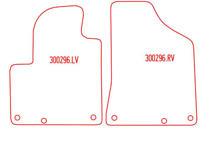 Automatten Hyundai Santa Fe (2006-2009)