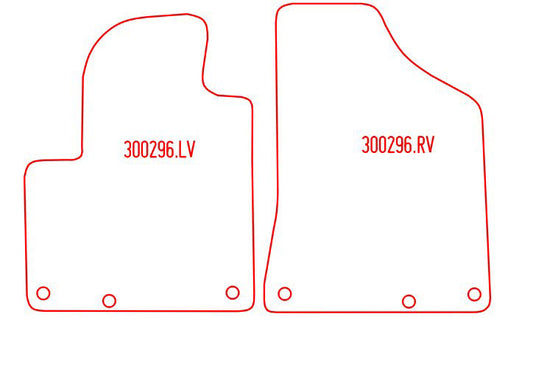 Automatten Hyundai Santa Fe (2006-2009)