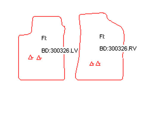 Automatten Hyundai Sonata (1993-1998)