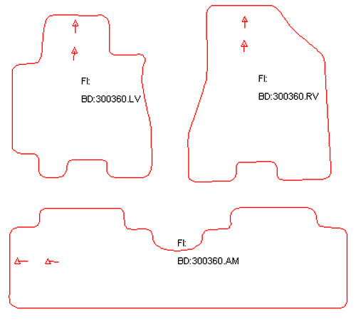 Automatten Hyundai Tucson (2004-2010)