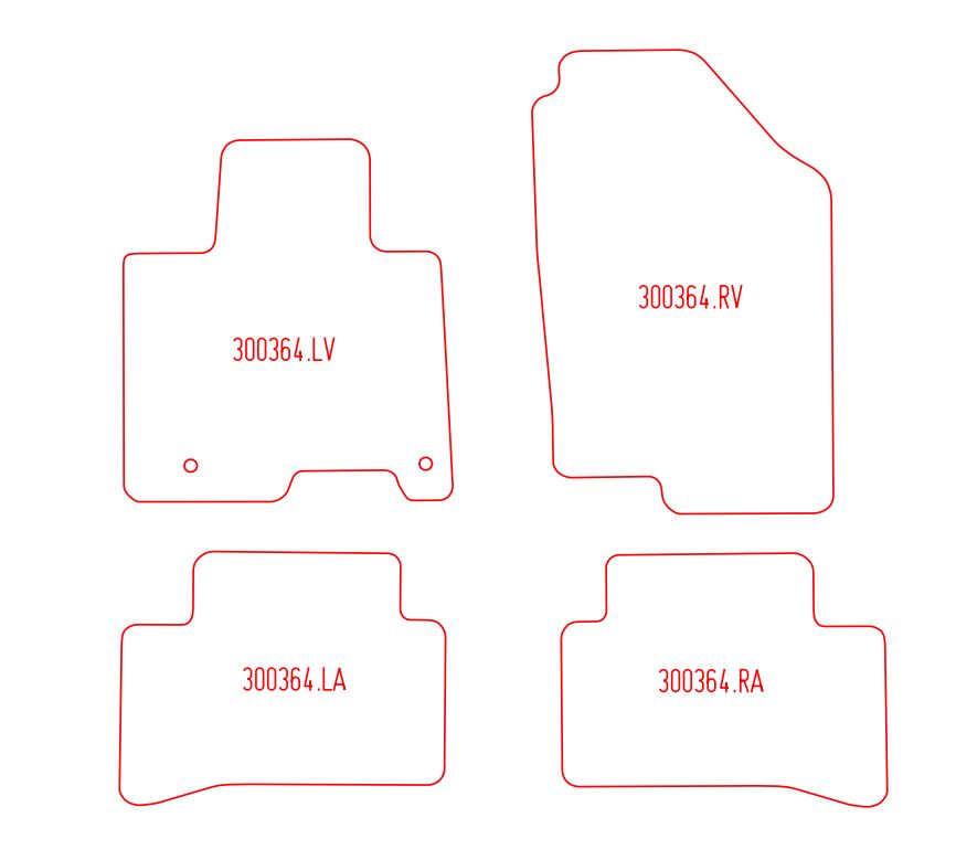 Automatten Hyundai Tucson (2021-Heden)