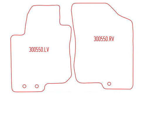 Automatten Hyundai i30 hatchback / i30 stationwagon (2008-2012)