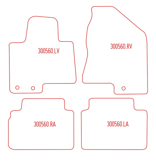 Automatten Hyundai ix35 (2010-2015)