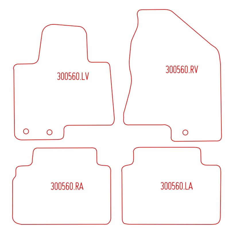 Automatten Hyundai ix35 (2010-2015)