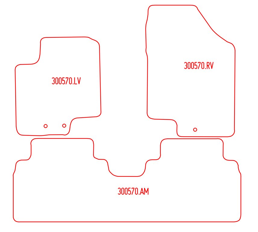 Automatten Hyundai ix20 (2010-Heden)