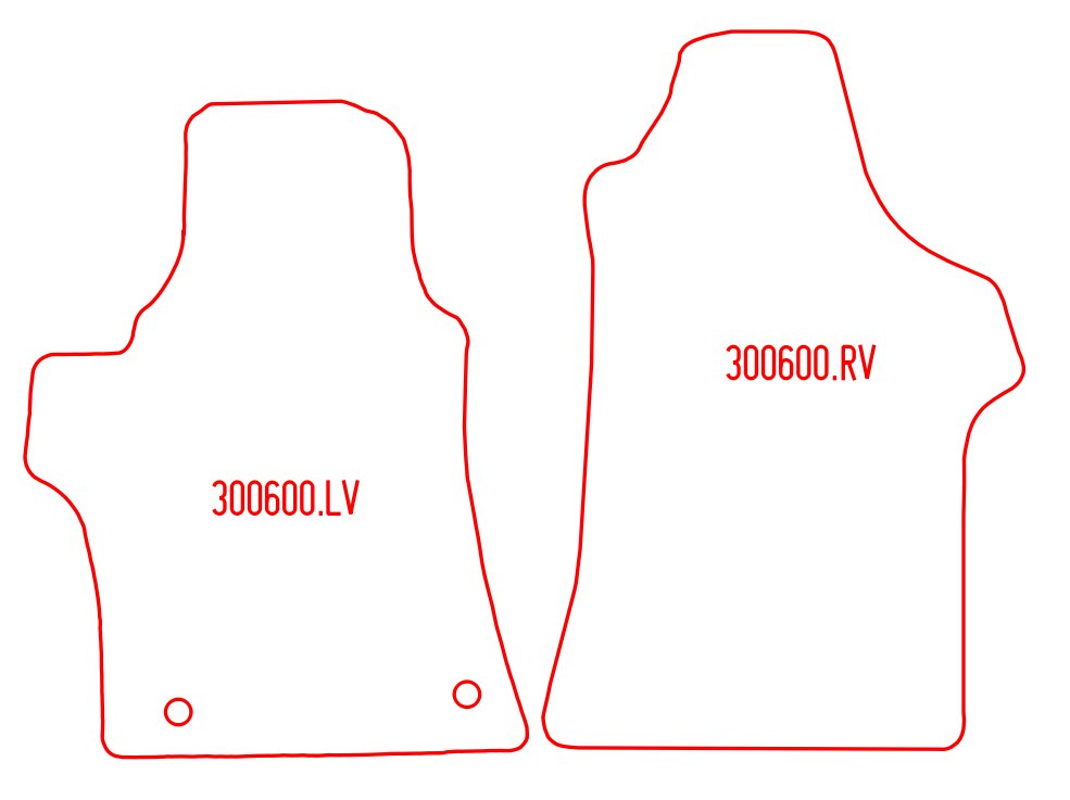 Automatten Hyundai H300 (2007-Heden)