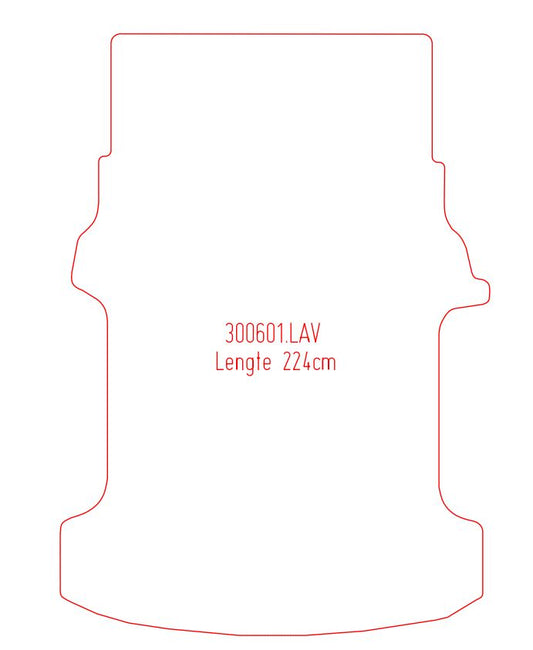 Laadvloermat Hyundai H300 (2007-Heden)