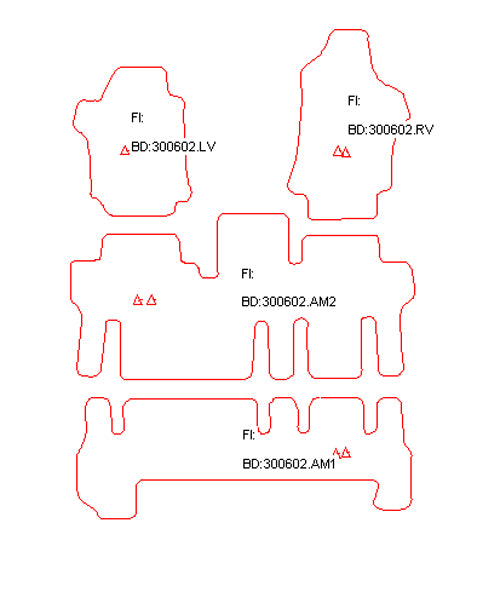 Automatten Hyundai H300 8-persoons (2007-Heden)