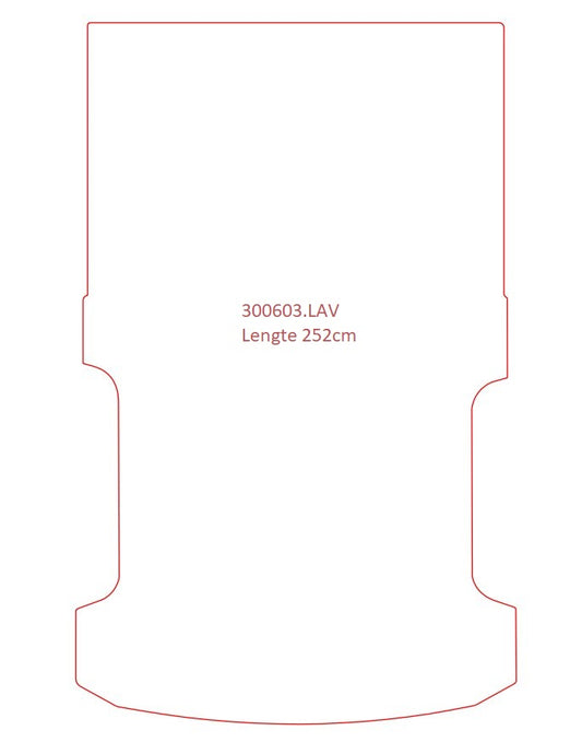 Laadvloermat Hyundai H300 (2007-Heden)