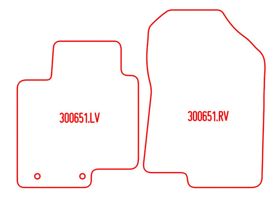 Automatten Hyundai Bayon (2021-Heden)