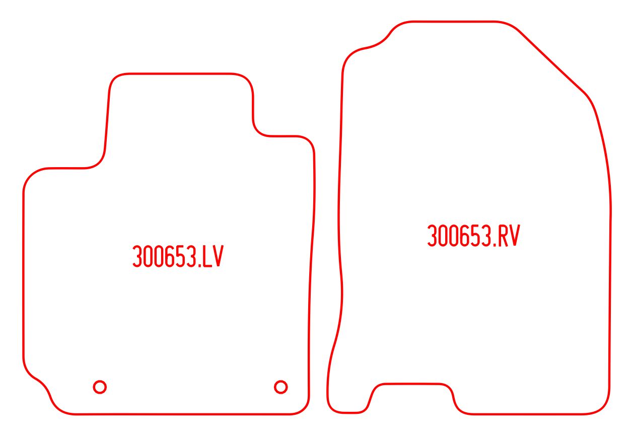Automatten Hyundai Kona (2017-2023)
