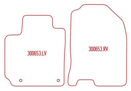 Automatten Hyundai Kona (2017-2023)