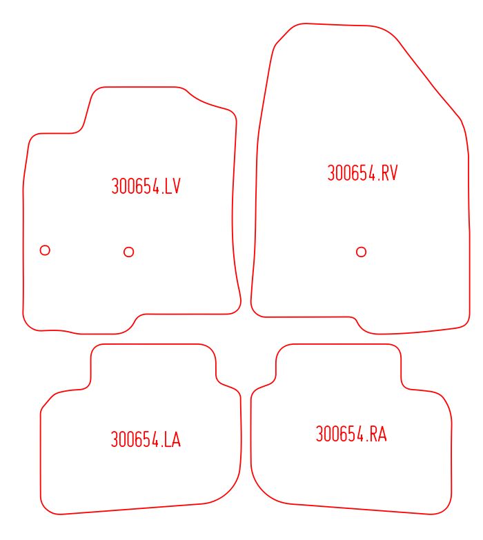 Automatten Hyundai Ioniq (electric) (2019-2022)