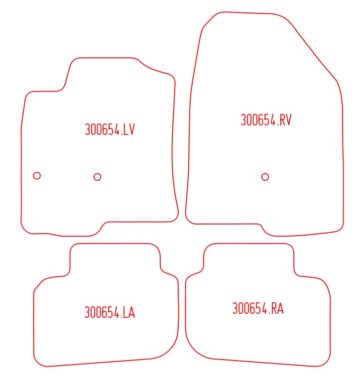 Automatten Hyundai Ioniq (electric) (2019-2022)