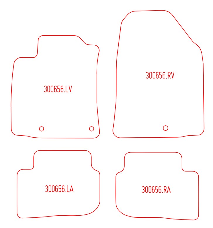Automatten Hyundai Ioniq (electric) (2016-2019)