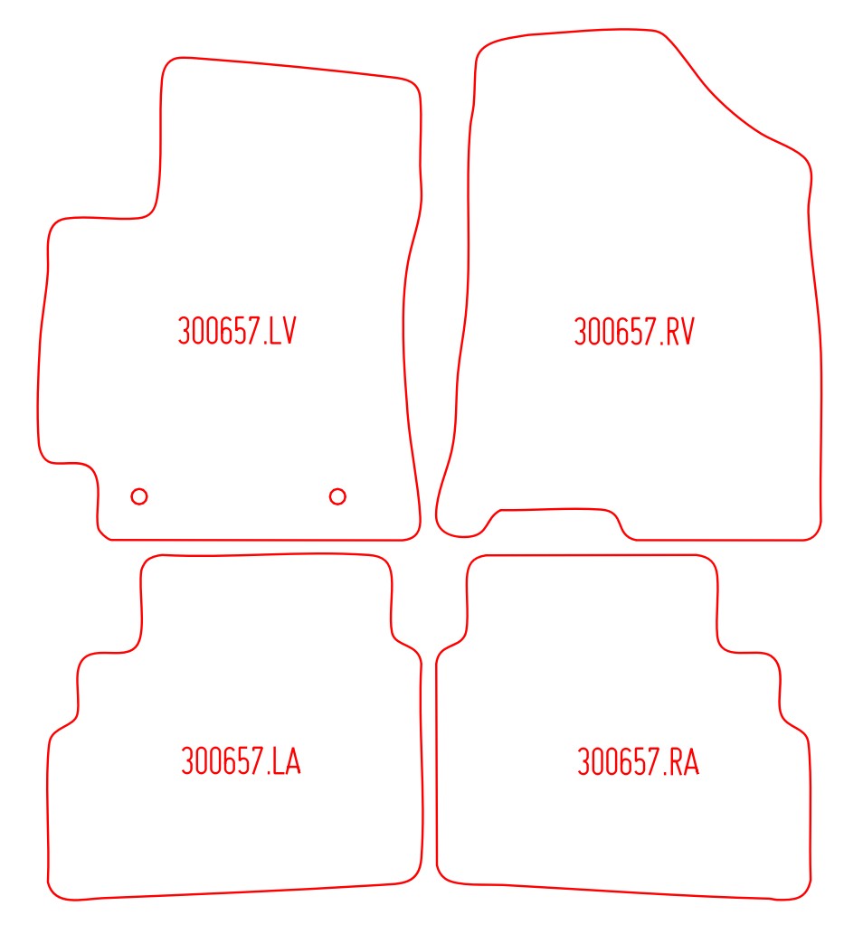 Automatten Hyundai Kona (2023-Heden)