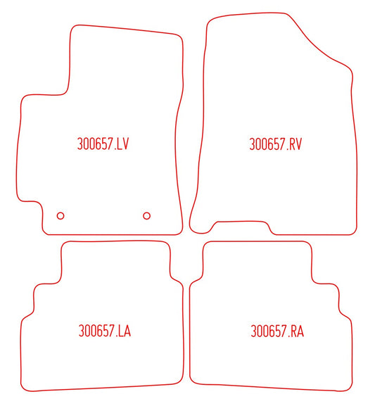 Automatten Hyundai Kona (2023-Heden)