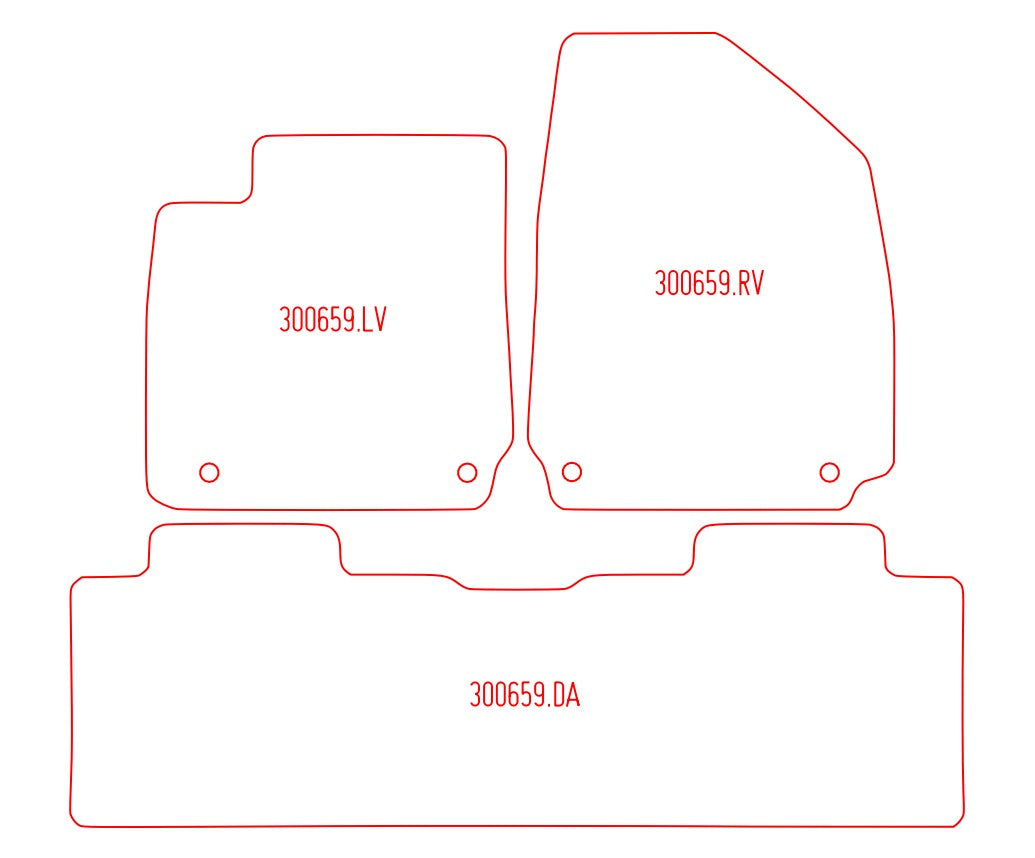 Automatten Hyundai Ioniq 6 (2022-Heden)