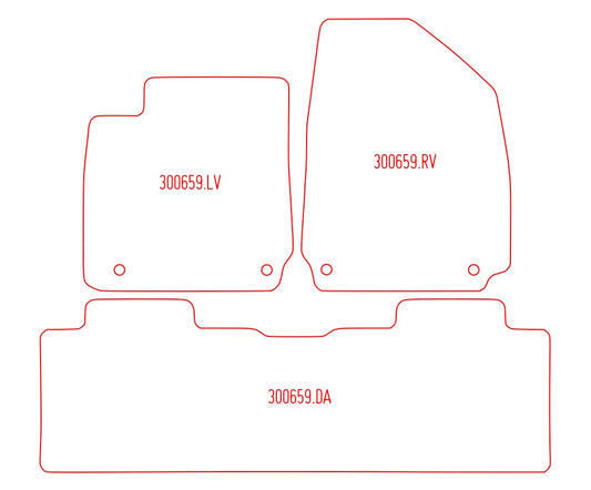Automatten Hyundai Ioniq 6 (2022-Heden)