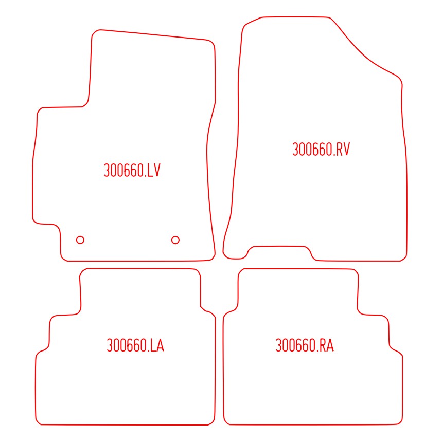 Automatten Hyundai Kona (2023-Heden)