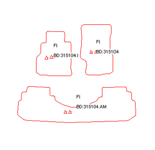 Automatten Infiniti M (2005-2010)