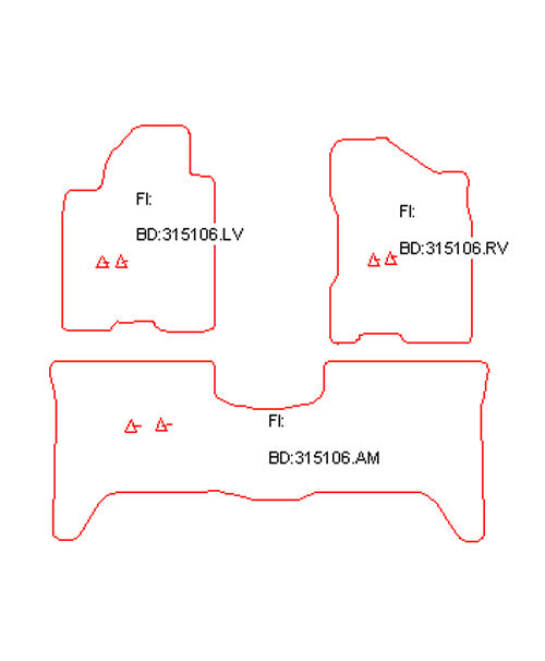 Automatten Infiniti QX56 (2004-2010)