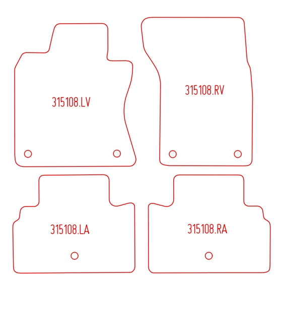 Automatten Infiniti Q50 (2013-Heden)