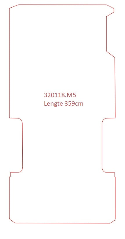 Laadvloermat Iveco Daily (2014-2000)