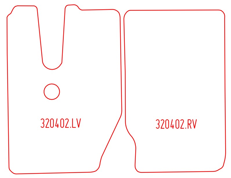 Automatten Iveco X-Way (2017-Heden)