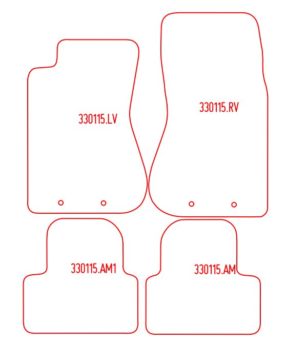 Automatten Jaguar S-Type (X200) (1999-2002)