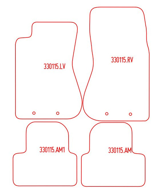 Automatten Jaguar S-Type (X200) (1999-2002)