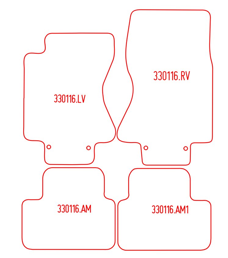 Automatten Jaguar S-Type (2002-2008)