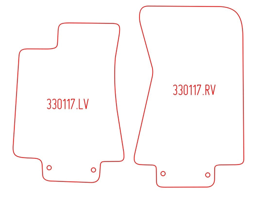 Automatten Jaguar XJ (X350) / XJ (X358) (2007-2007)