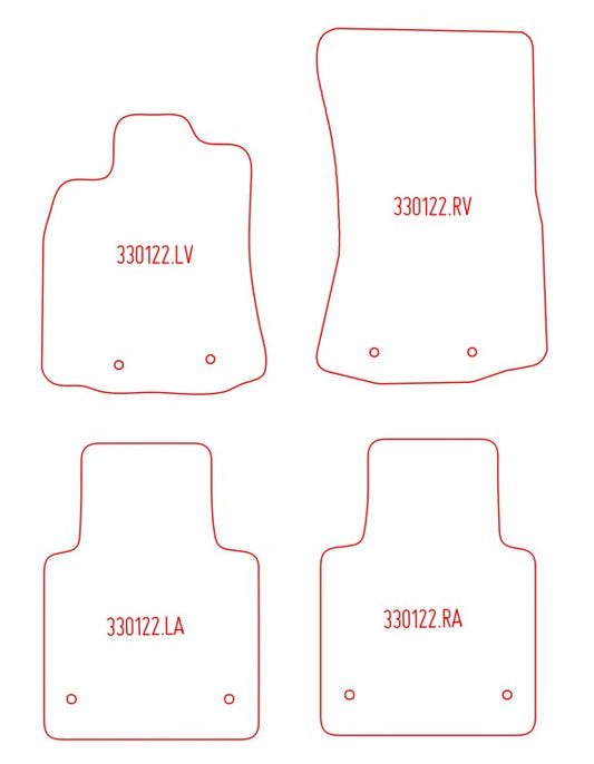 Automatten Jaguar XJ (X351) (2009-2020)