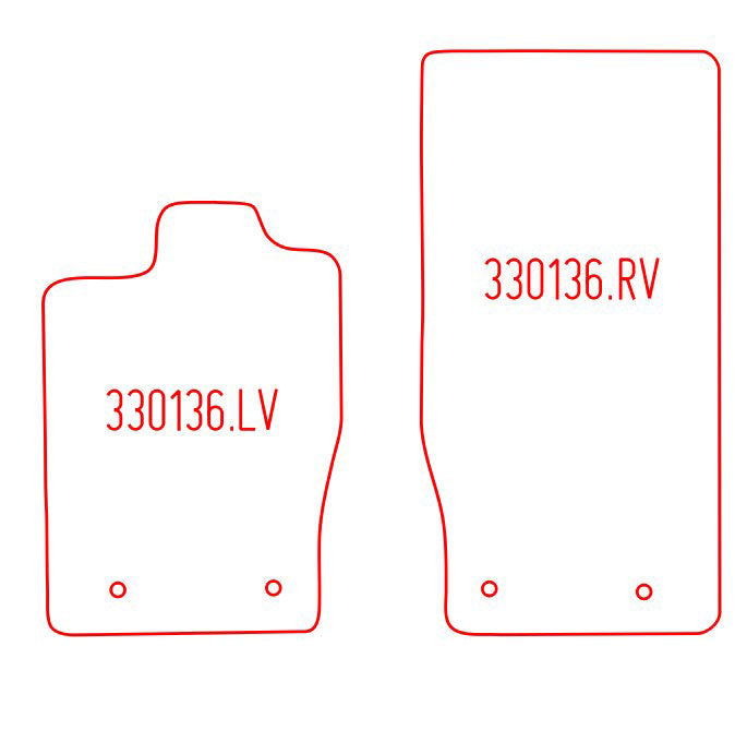 Automatten Jaguar XK coupe / XK Convertible cabriolet (2006-2015)