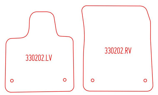 Automatten Jaguar I-Pace (2018-Heden)