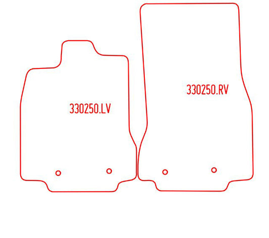 Automatten Jaguar XF sedan / XF Sportbrake stationwagon (2012-2015)