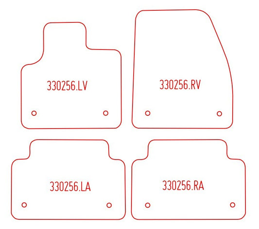 Automatten Jaguar E-pace (2021-Heden)