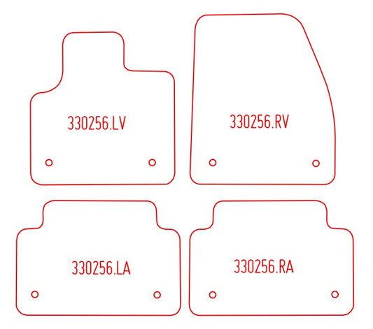 Automatten Jaguar E-pace (2021-Heden)