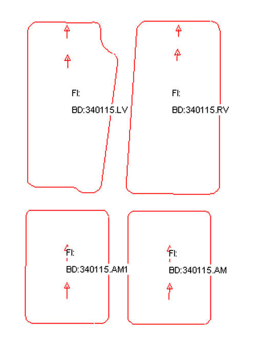 Automatten Jeep Grand Cherokee (1993-1999)