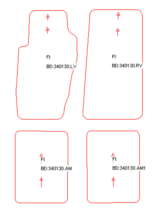 Automatten Jeep Grand Cherokee (1993-1999)