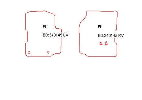 Automatten Jeep Wrangler (1989-1996)