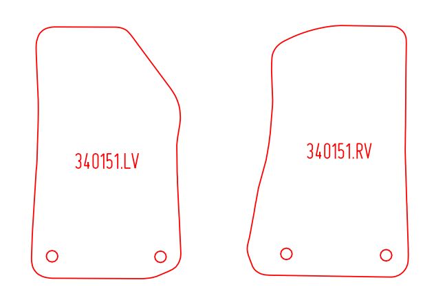 Automatten Jeep Wrangler (2018-Heden)